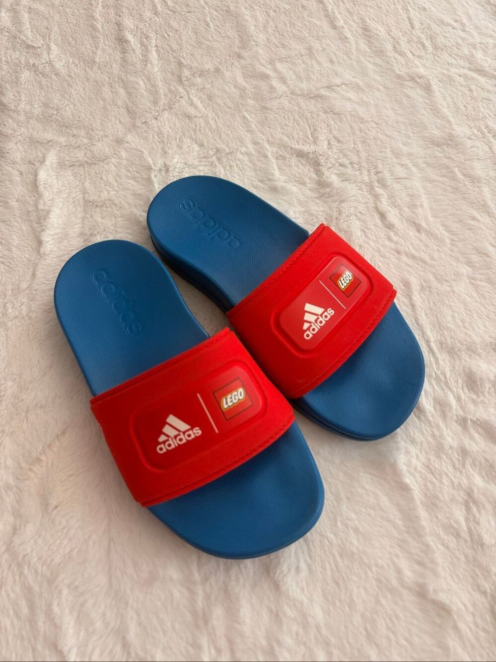 Adidas X Lego Boys Slides Size 11k